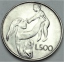 San Marino 1972 500 Lirów SREBRO