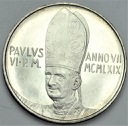 Watykan 1969 500 lirów Paweł VI SREBRO (1)