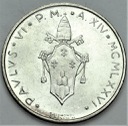 Watykan 1976 500 lirów Paweł VI SREBRO