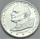Watykan 1995 1000 lirów Jan Paweł II SREBRO