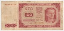 1948 100 zł Sto Złotych, seria CM