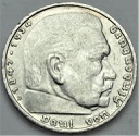 Niemcy 5 Marek, Mark 1936 D, Hindenburg