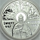 Polska Święty Wojciech 1997 SREBRO 925