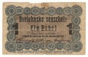 Rosja Okupacja 1 Rubel 1916