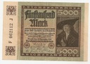 Niemcy 1922 5000 Marek