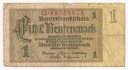 Niemcy 1937 1 Marka Rentenmark