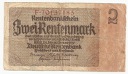 Niemcy 1937 2 Marki Rentenmark