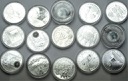 LOT 15 x 10 zł NBP SREBRO INWESTYCJA ZESTAW