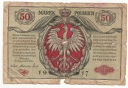 1917 50 Pięćdziesiąt Marek Polskich ser.A