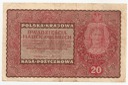 1919 20 Dwadzieścia Marek Polskich II Serja EY