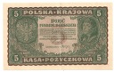 1919 5 Pięć Marek Polskich II Serja BM