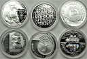 2007 LOT 6 x 10 zł Domeyko Enigma Szymanowski Nike
