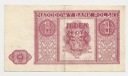 1946 1 zł jeden złoty