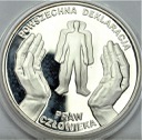 10 zł złotych 1998 Deklaracja Praw Człowieka