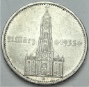5 Marek 1934 A z datą, data. Wieża Kościół RZADKA