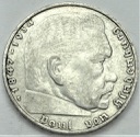 2 marki 1939 G Hindenburg SREBRO