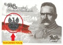 Blok 100 rocznica Odzyskania Niepodległości FOLIA