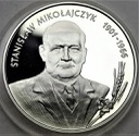 10 zł złotych 1996 Stanisław Mikołajczyk PIĘKNA