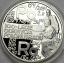 20 zł złotych 1998 Skłodowska Polon i Rad PIĘKNA