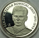 200000 zł złotych 1990 Stefan Rowecki Grot