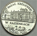 2 zł, złote 1995 Pałac Królewski w Łazienkach
