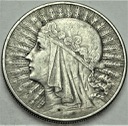 10 zł złotych 1932 Głowa kobiety, babka, Polonia