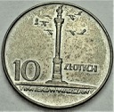 10 zł złotych 1966 MAŁA Kolumna Zygmunta