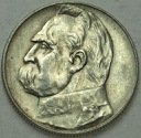 5 zł złotych 1938 Józef Piłsudski ŁADNY