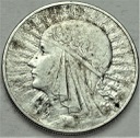 10 zł złotych 1932 Głowa kobiety, babka, Polonia