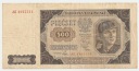 1948 500 zł Pięćset złotych Ser. AE