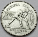 2 zł, złote 1995, Atlanta Zapasy