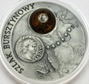 20 zł złotych 2001 Szlak Bursztynowy PIĘKNY