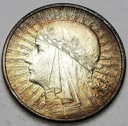 2 zł złote 1934 Głowa kobiety, PIĘKNA
