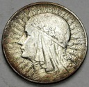 5 zł złotych 1932 Głowa Kobiety ZNAK ZE ZNAKIEM