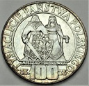 100 zł złotych 1966 Mieszko Dąbrówka Millenium