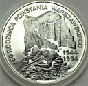 300000 zł złotych 1994 Powstanie Warszawskie