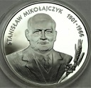 10 zł złotych 1996 Stanisław Mikołajczyk