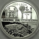 10 zł złotych 1997 Święty św Wojciech PIĘKNA