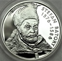 10 zł złotych 1997 Stefan Batory POPIERSIE PIĘKNA