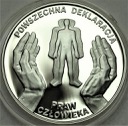 10zł złotych 1998 Deklaracja Praw Człowieka PIĘKNA