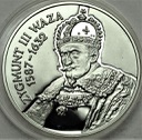 10 zł złotych 1998 Zygmunt III Waza POPIERSIE