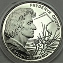10 zł złotych 1999 Fryderyk Chopin Szopen PIĘKNA