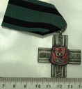 Krzyż AK Akcja Burza Armia Krajowa RZADKI