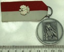 Medal biały metal Katyń Miednoje Charków 1997
