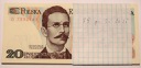 Paczka 75 x 20 zł złotych Traugutt seria G, P