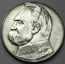 10 zł złotych 1939 Józef Piłsudski BARDZO ŁADNY
