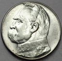 10 zł złotych 1934 Józef Piłsudski ORZEŁ ZWYKŁY