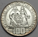 100 zł złotych 1966 Mieszko Dąbrówka Millenium