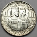 PRÓBA 100 zł 1966 Mieszko Dąbrówka Półpostacie