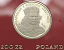 Próba MN 200 zł złotych 1986 Władysław I Łokietek